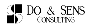 Logo Do & Sens Consulting Long Noir